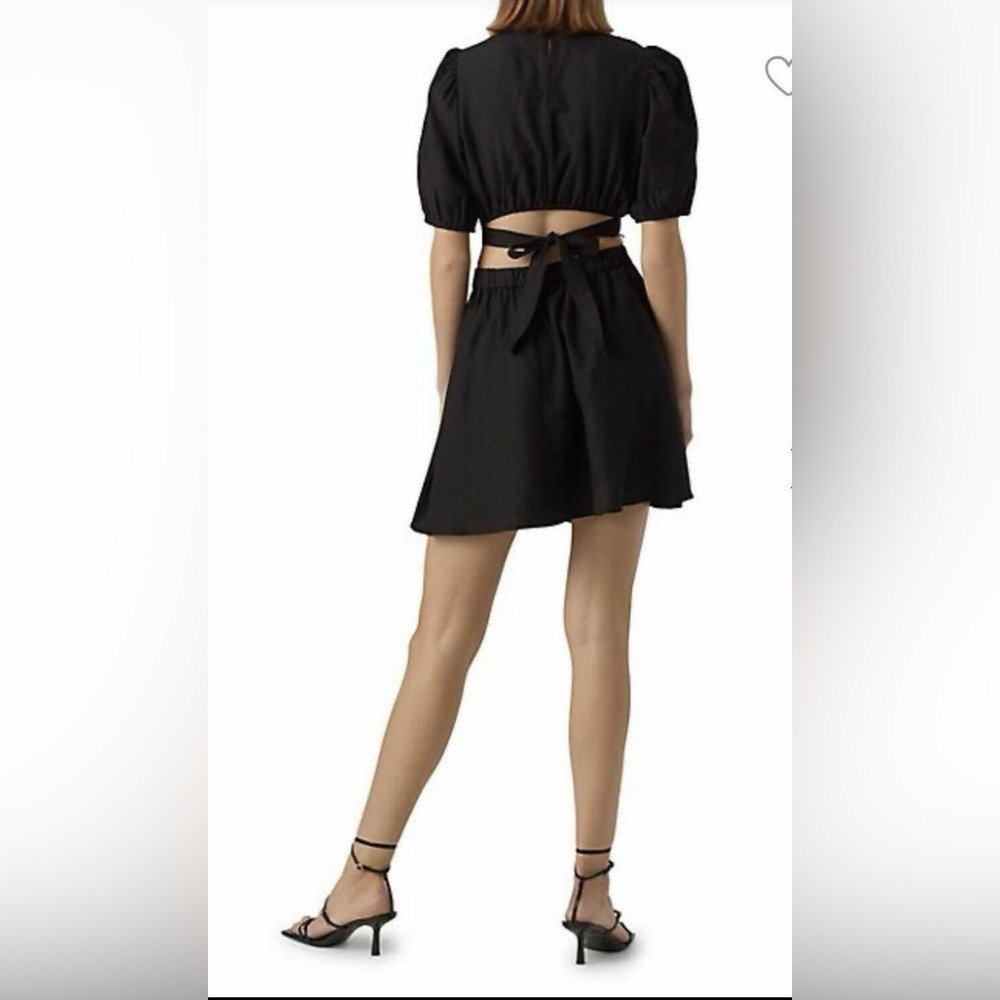 Vero Moda - Puff Sleeve/Cut-Out Back - Picture 3 of 4